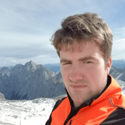 Ryan Brmingham on Zugspitze